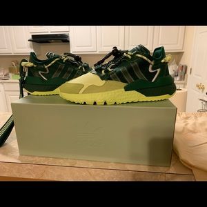 Adidas Beyoncé ivy park dark green Frozen yellow